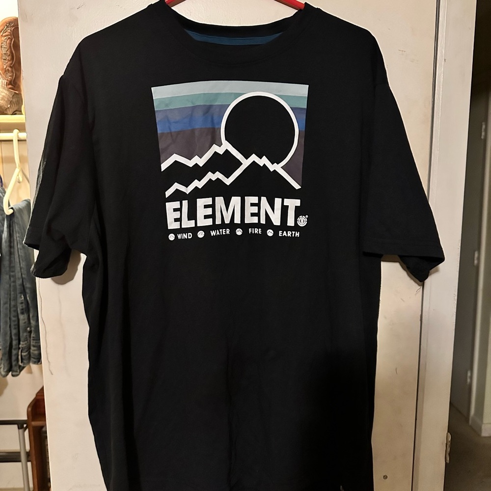 Element Black and Blue Graphic Tee
